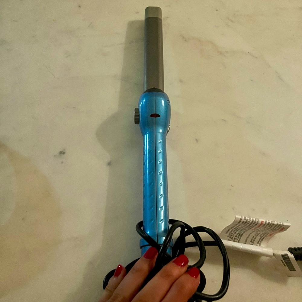 Nano Titanium Spring Curling Iron, 1 inch